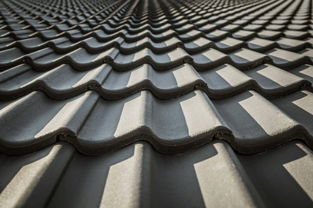 Black Ceramic Roof Tiles